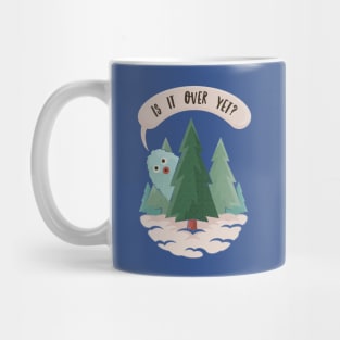 Is It Over Yet? Christmas Yeti Mug